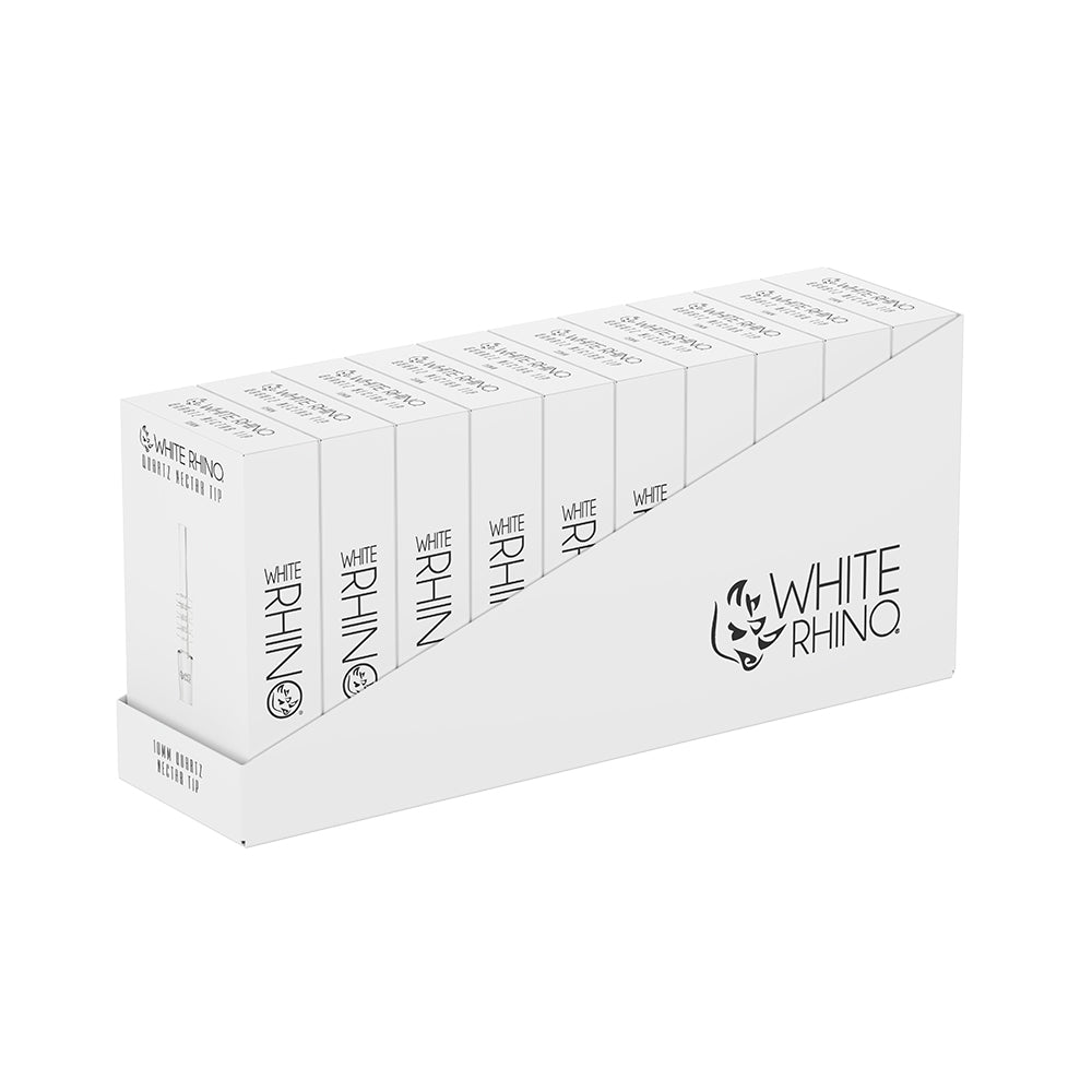 P. White Rhino(OC) Nukul正規タグ付 Glass Dab Straw | White Rhino Nectar Collector – White Rhino Products