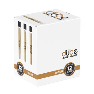 DUBE V1 CONE CHILLUM WITH CAP - 12 COUNT DISPLAY