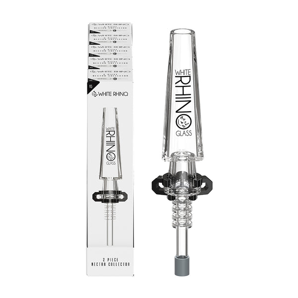 P. White Rhino(OC) Nukul正規タグ付 2 Piece Nectar Collector Wholesale – White Rhino USA