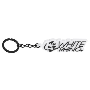 Promo White Rhino Keychain