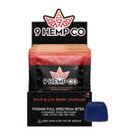 9 HEMP CO 1700MG DELTA 9 GUMMIES 10 COUNT DISPLAY - SOUR BLACKBERRY LEMONADE