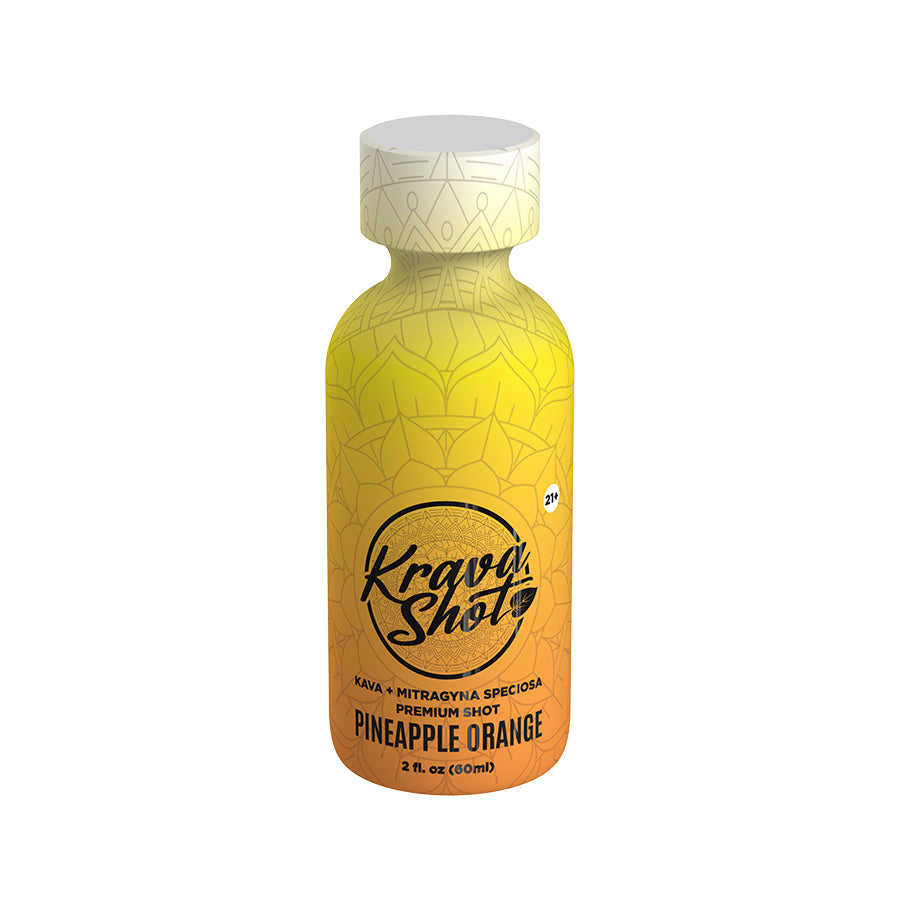 Krava Pineapple Orange 2oz Extract Shot - 12 Count Display