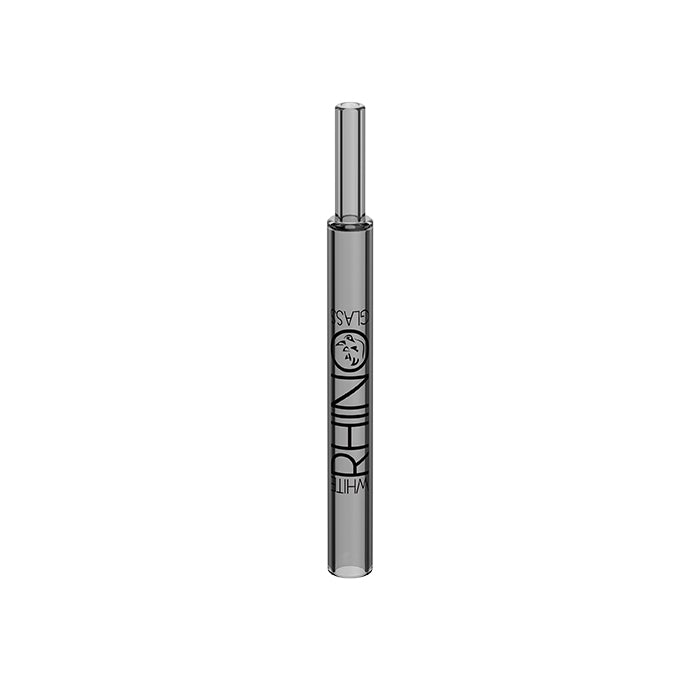 PYREX V2 DAB STRAW WITH SILICONE CAP SMOKED - 25 COUNT DISPLAY