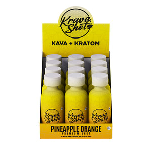 Krava Pineapple Orange 2oz Extract Shot - 12 Count Display