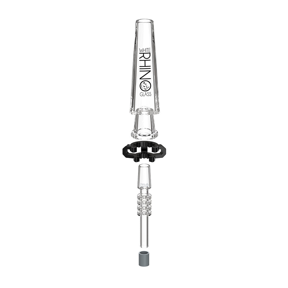 2 Piece Nectar Collector Wholesale – White Rhino USA