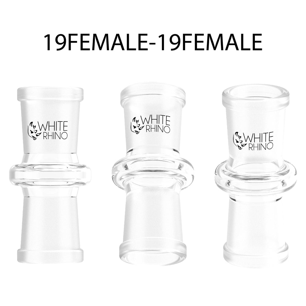 19MM FEMALE TO 19MM FEMALE CONVERTER - 9 COUNT JAR