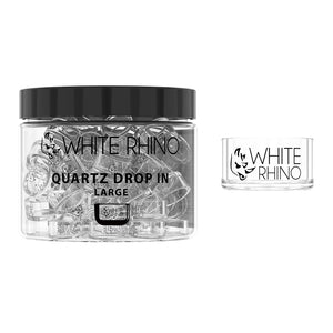 LARGE QUARTZ DROP IN - 50 COUNT JAR