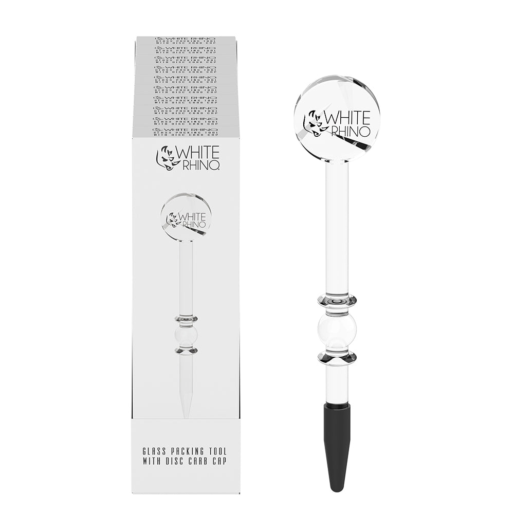 GLASS PACKING TOOL WITH DISC CARB CAP - 10 COUNT DISPLAY