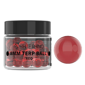 8MM RED TERP BALL - 50 COUNT JAR