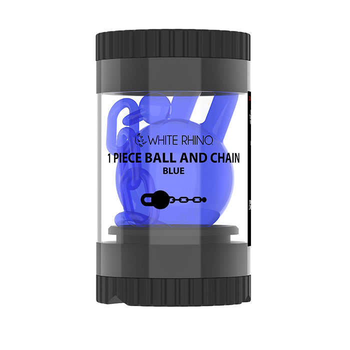TERP SLURPER 1 PIECE BALL AND CHAIN BLUE - 6 COUNT DISPLAY