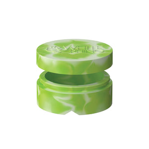 ROUND SPINNER SILICONE JAR GLOW IN THE DARK - 100 COUNT DISPLAY
