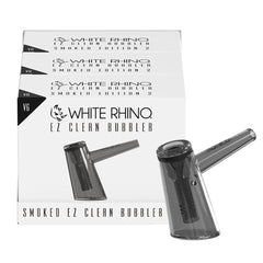 EZ CLEAN BUBBLERS SMOKED V6 - 3 COUNT DISPLAY