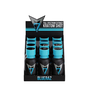 M7 Blue Raz 15ml Full Spectrum Extract Shot - 12 Count Display