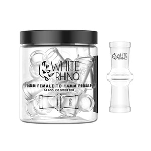 14MM FEMALE TO 14MM FEMALE CONVERTER - 10 COUNT JAR