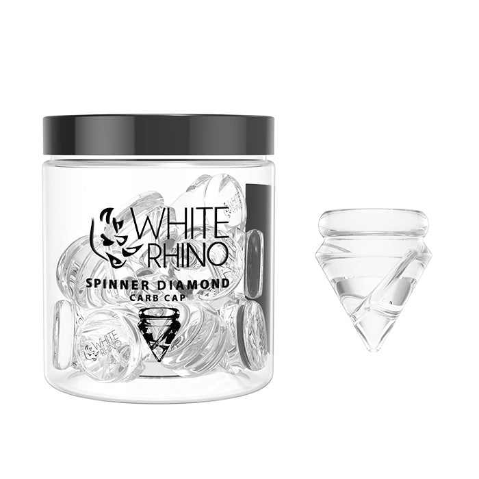 White Rhino Glass Flower Screen