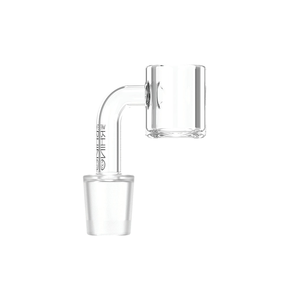 19MM 90° MALE QUARTZ BANGER 4MM - 5 COUNT DISPLAY