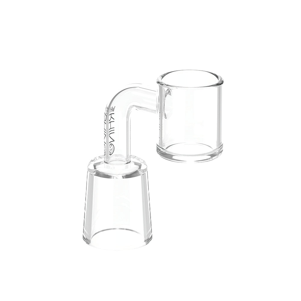 19MM 90° FEMALE QUARTZ BANGER 2MM - 5 COUNT DISPLAY