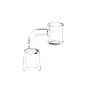 19MM 90° FEMALE QUARTZ BANGER 4MM - 5 COUNT DISPLAY